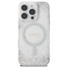 Guess GUHMP16LRGRGES iPhone 16 Pro 6.3  srebrny/silver hardcase Resin Gradient Glitter MagSafe